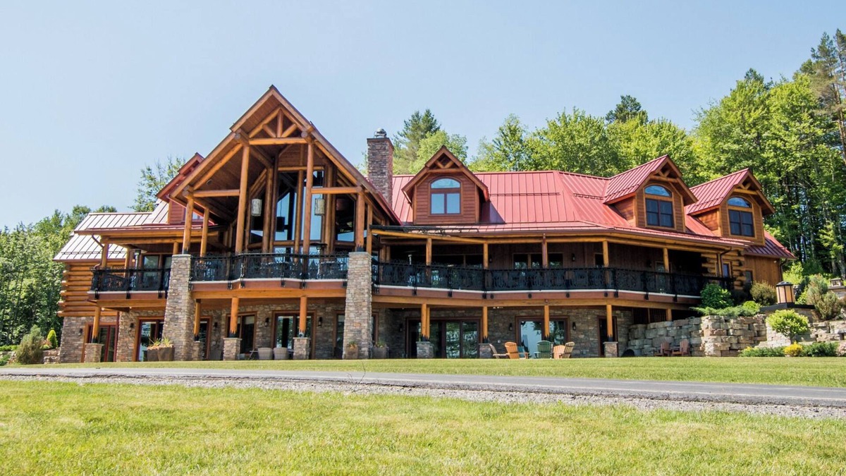 Cold Brook Cabin | MAJESTIC LAKE FRONT LUXURY ADIRONDACK LODGE FEATURING 8,898 SQ. FT LIVING SPACE