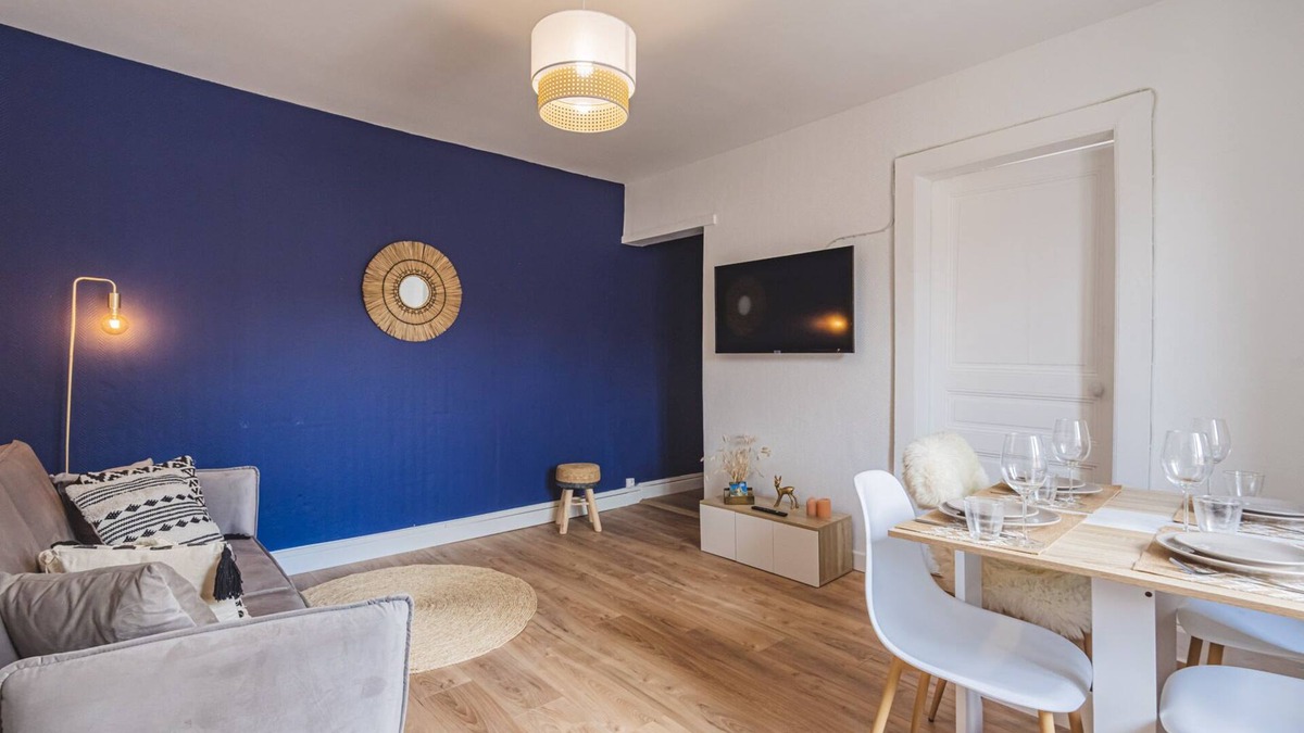 Laon Sud Apartment | Majorelle - Peaceful 2 bedrooms - Near train station
