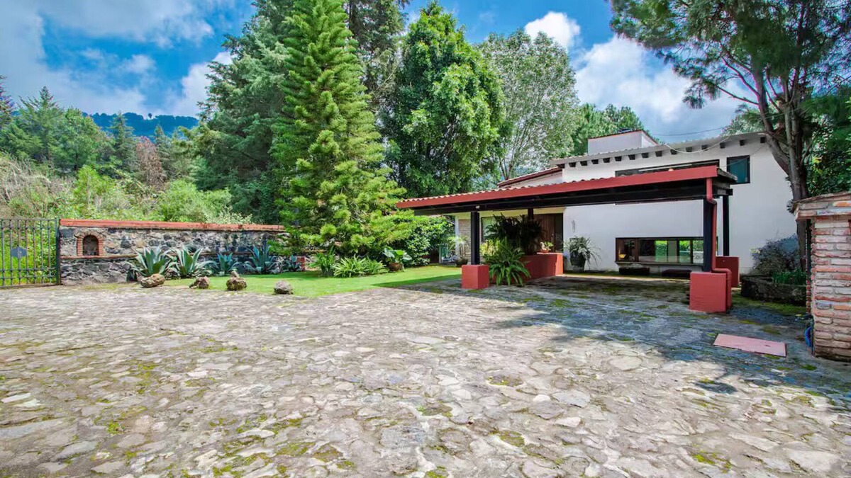 Ocuilan Cabin | Malinalco Covered Terrace Grill Jacuzzi