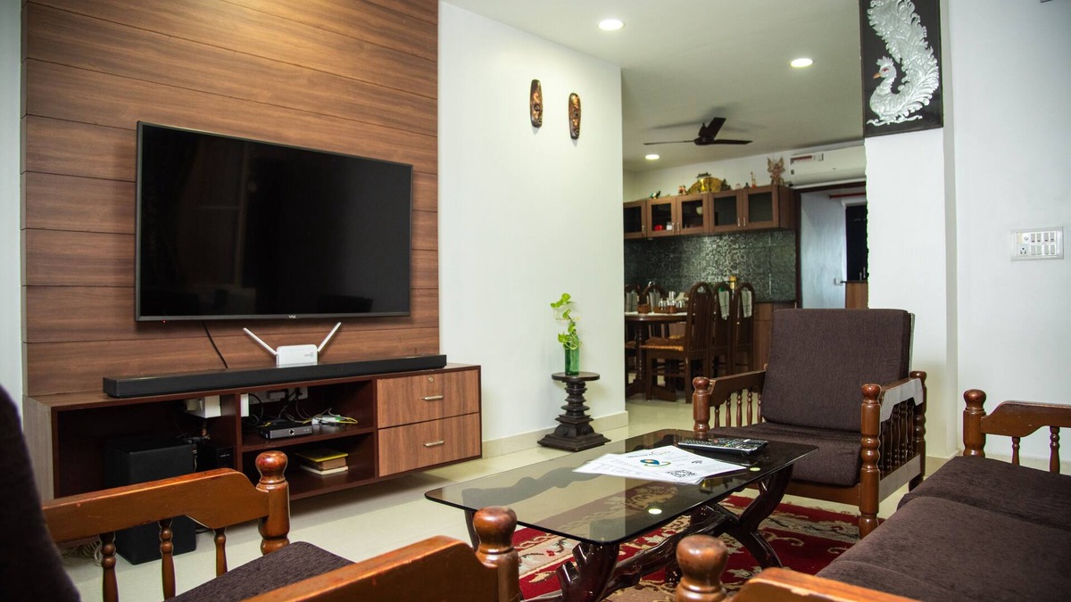 Madipakkam Apartment | Mama Rose Homestay @ Josevilla, Madipakkam - 3 BHK Furnished Apt near Airport