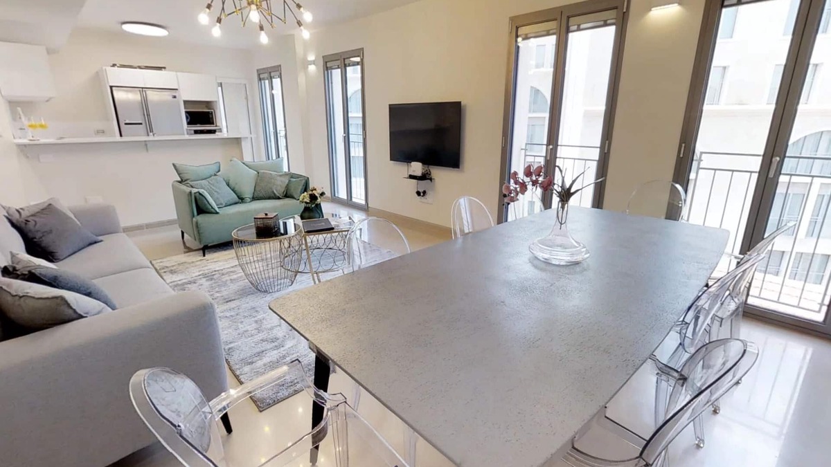 Jerusalem City Centre Apartment | ☛Mamilla Luxury & Spacious 3 bdrs✶Prime location☚