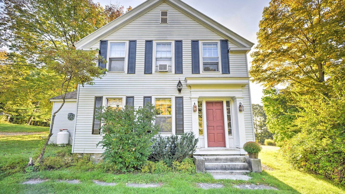 Manchester Center House | Manchester Center Home w/Green Mtn Views!