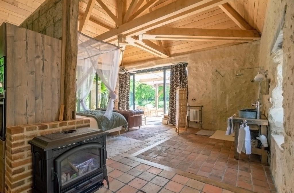 Joue-les-Tours Cabin | Manoir de la Mazeraie lodge de luxe Loire Valley