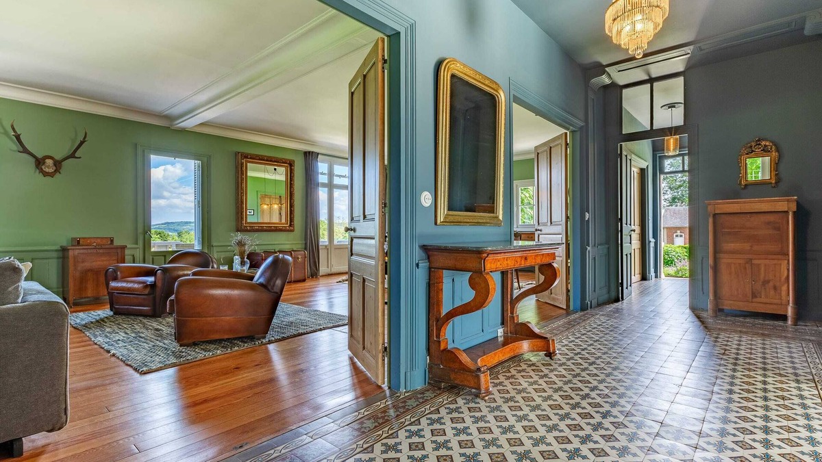 Hotot-en-Auge House | Manor house with tennis court a few minutes from Beuvron sur Auge