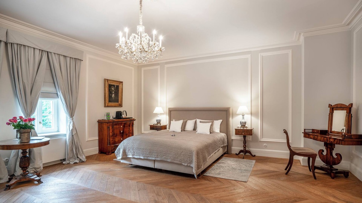 Nowe Warpno Bed & Breakfast | Manowce Palace - Suite with Garden View (Room 15)