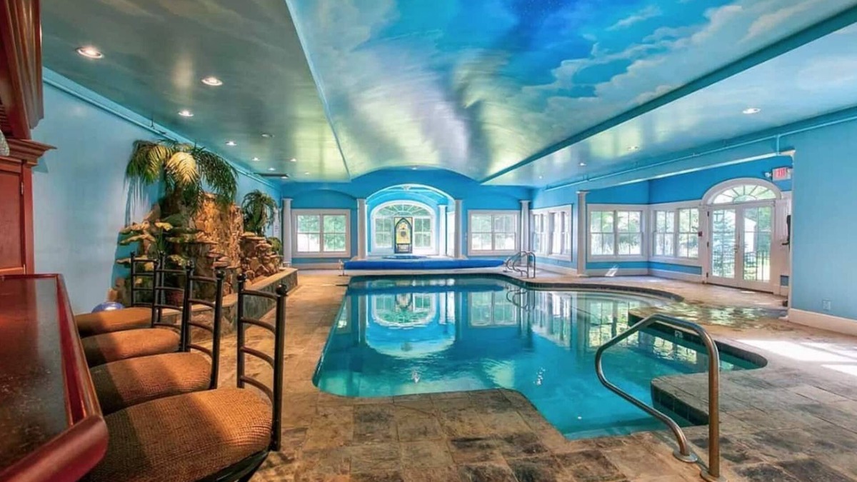 Eastern Vermont House | Mansion w/Game Room, Pool, 2 Hot Tubs, Theater