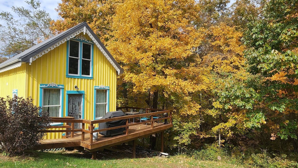 Carpenter Cabin | Mardi Gras House - cozy cabin on a peaceful farm