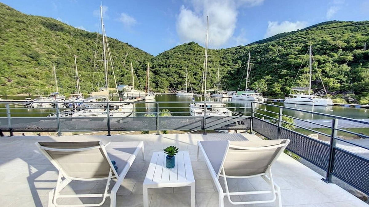Anse Marcel Condo | Marina Beach 2, between Anse Marcel marina and beach