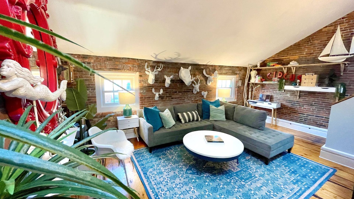 Portsmouth Apartment | Market Street Loft in Historic Downtown Portsmouth