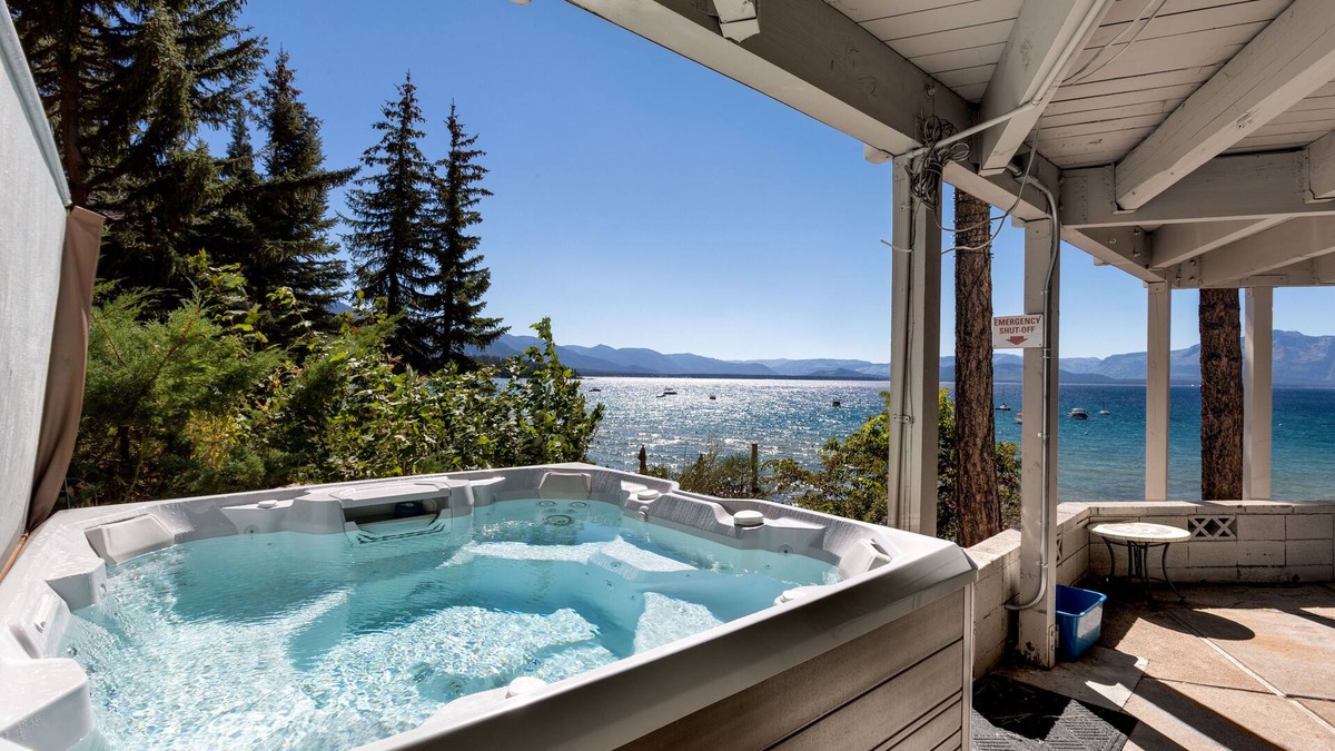 Zephyr Cove House | Marla Bay Lakefront Escape with Game Room and Private Hot Tub, Sleeps 10