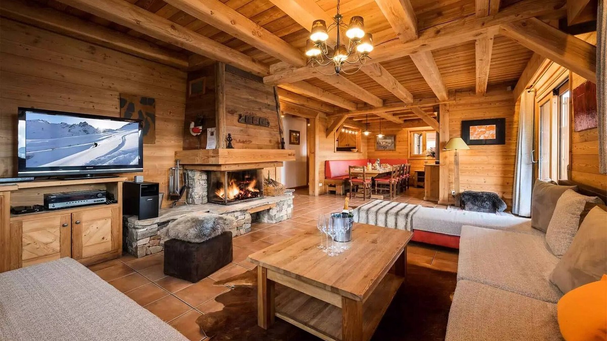 Cognet Ski Chalet | Marmot Chalet - 7-room chalet for 12 people