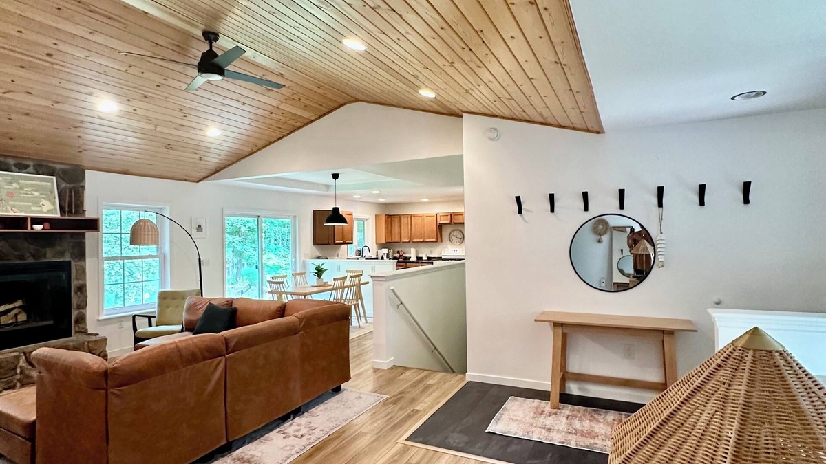 Marquette House | Marquette home centric to best hiking/biking trails, and beaches. Pet-friendly.