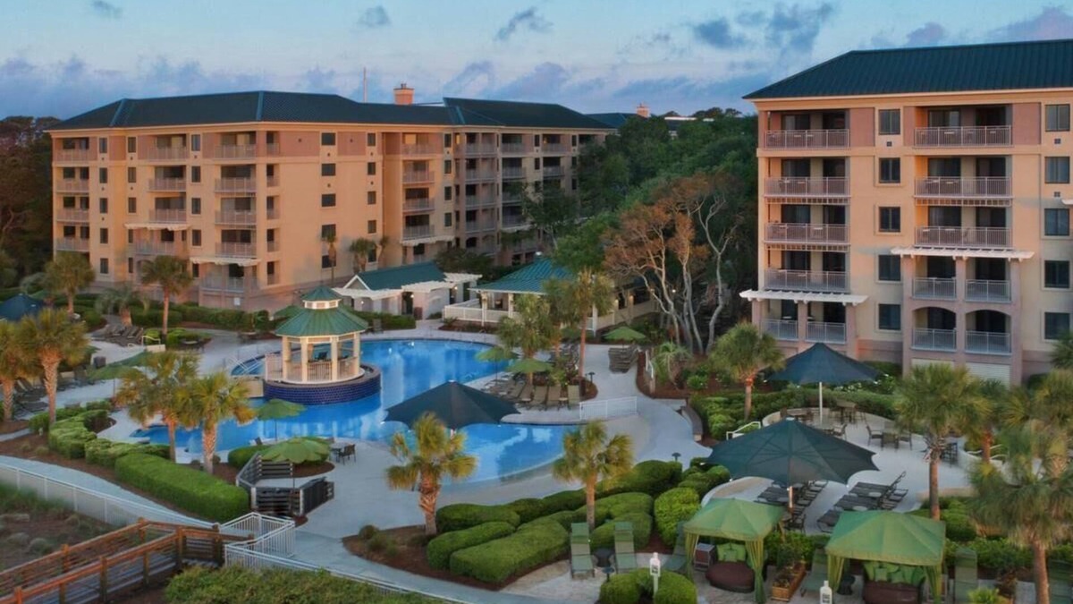 Palmetto Dunes Resort | 🌴 Marriott Barony Beach Club✨ Experience Paradise in a 2BR Villa - Sleeps 8!