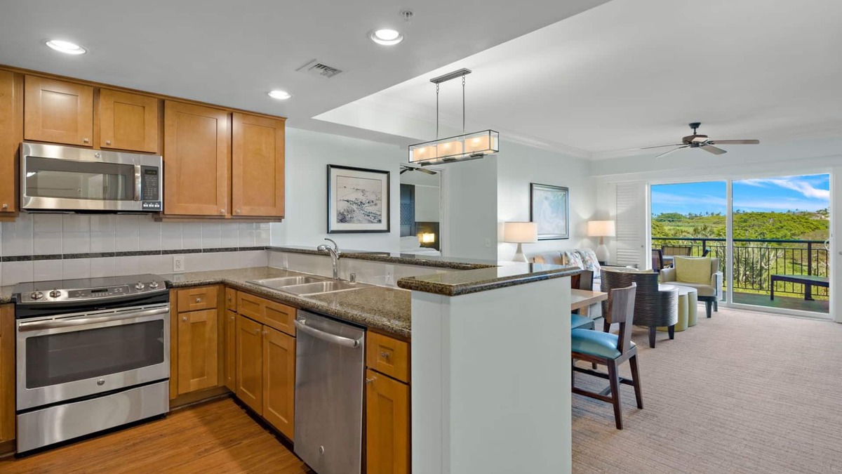 Poipu Villa | Marriott's Waiohai Beach Club 2BR Islandview Villa