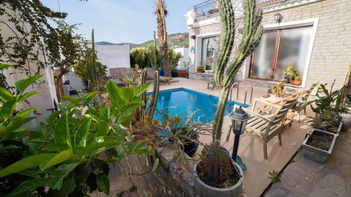 Bodrum City Center Villa | Marvelous Triplex Villa with Private Pool and Impressive View in Bodrum