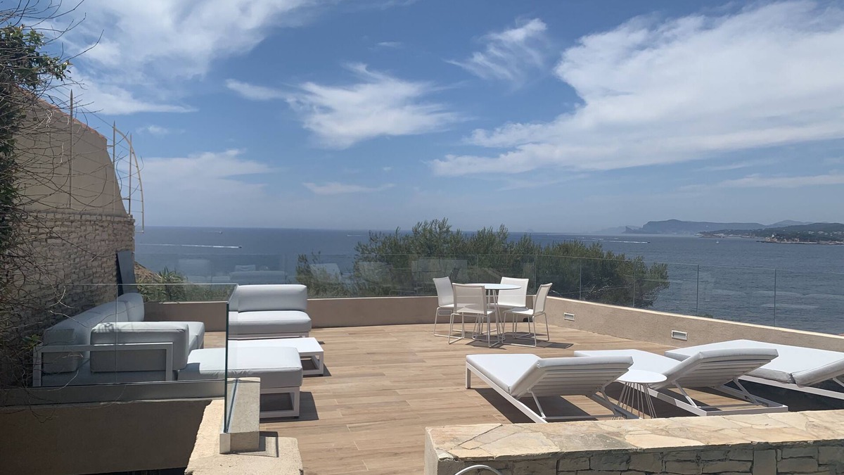 Sanary-sur-Mer House | Mas provençal- 180° sea view with swimming pool