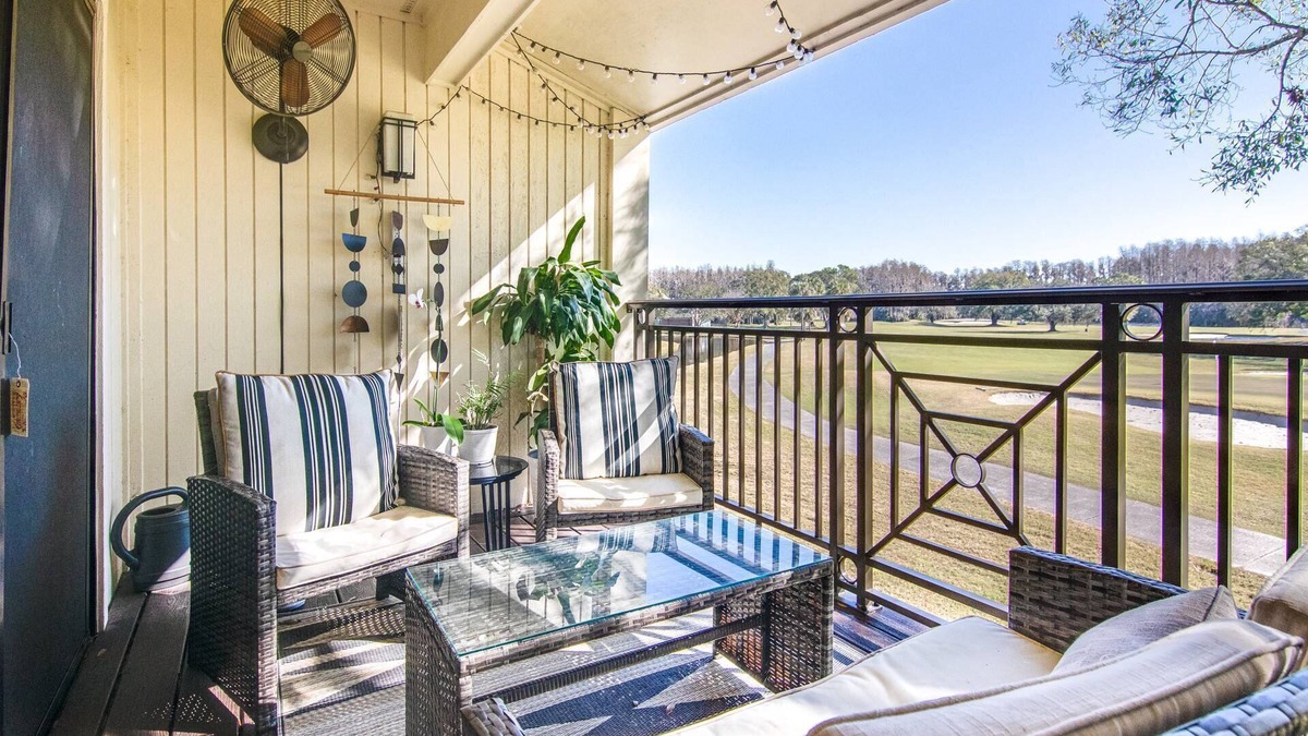 Wesley Chapel Condo | Matchless Luxury – Elegant 2BR Golf View Condo w/Designer Kitchen, Smart TVs & Walk-Out Patio!