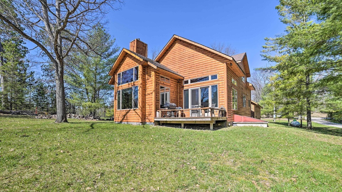 Herron House | McCollum Lake Home w/ Game Room, Private Dock