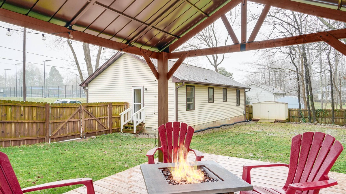 Mebane House | Mebane Home w/Private Yard: Steps to Downtown!