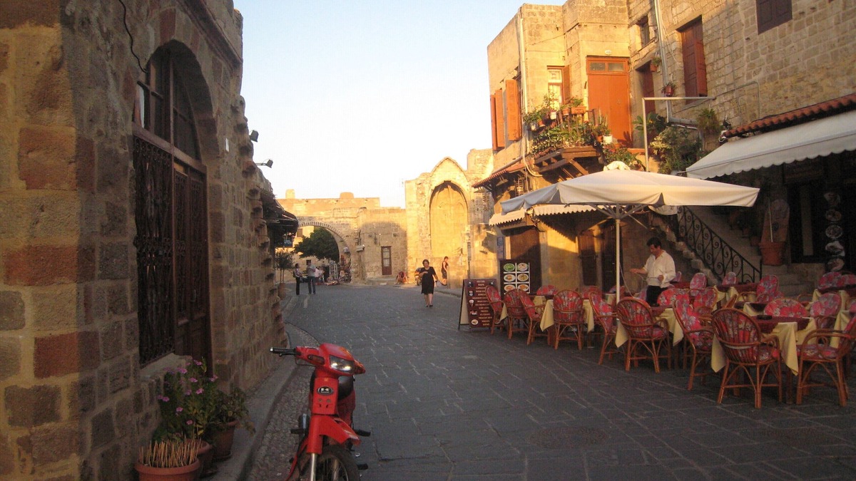 Rhodes Old Town House | Medieval city house with roof top terrace sea view -close to the beach