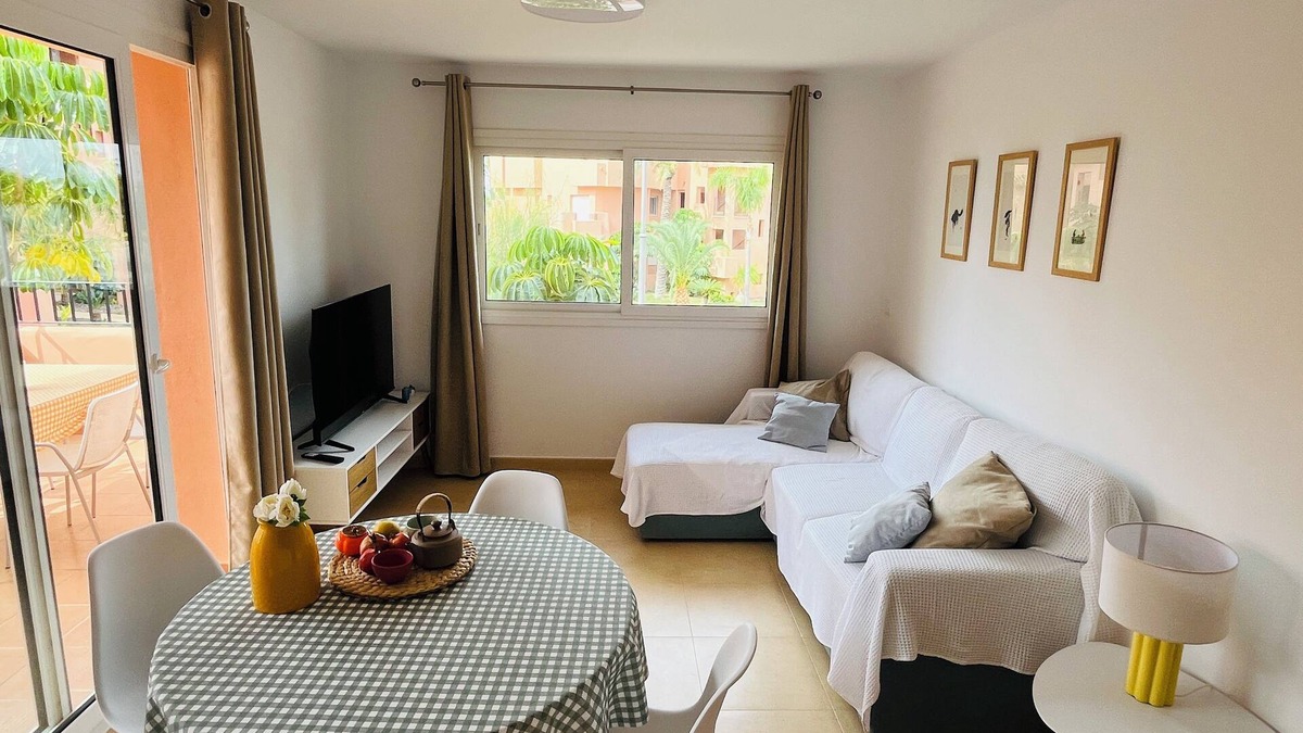 Los Martinez Apartment | Mediterranean View, in Mar Menor Golf Resort