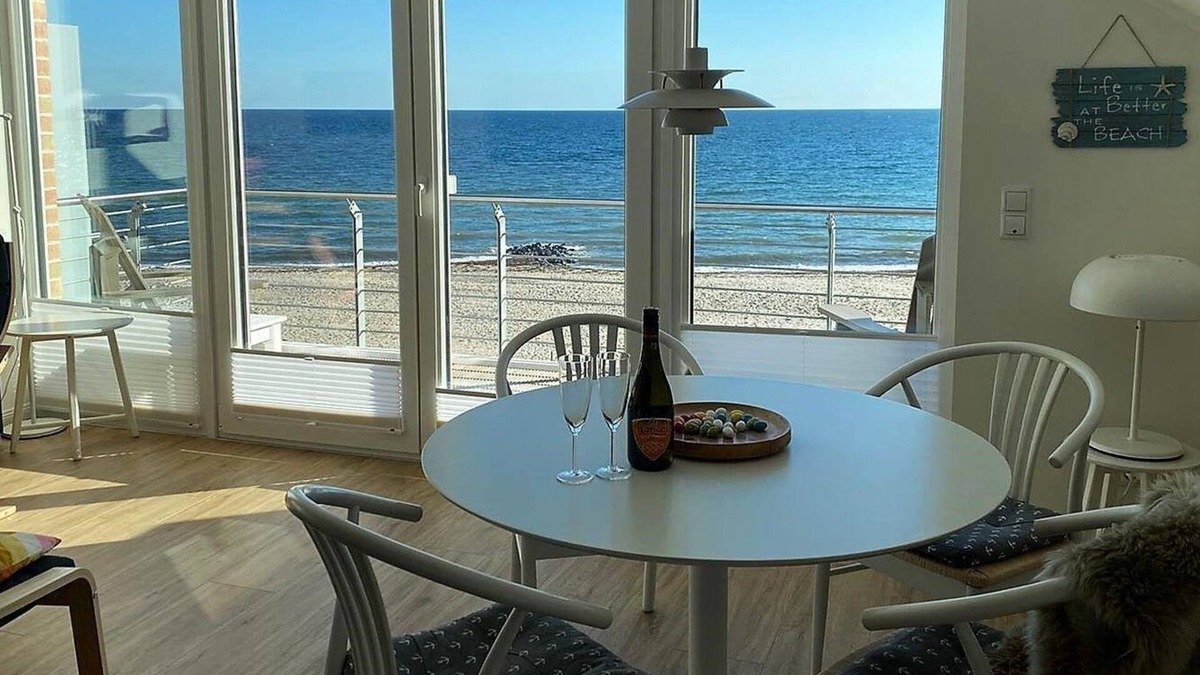 Hohwacht Apartment | Meeresblick "Strandkorb" Haus 3, WE 46