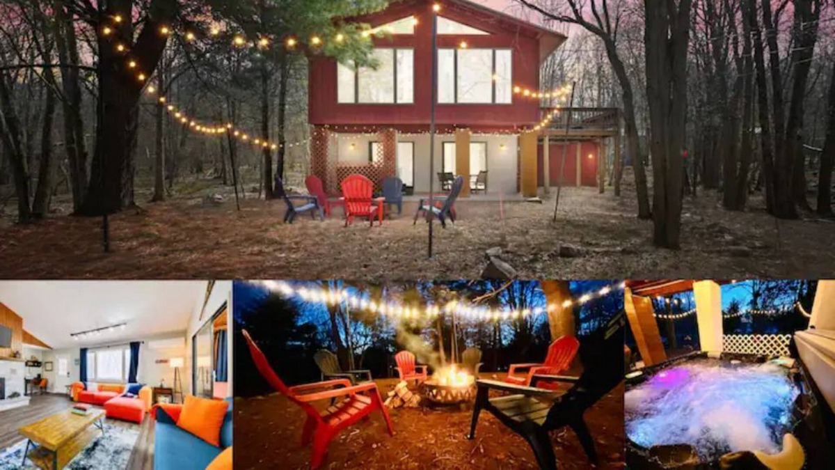 Briar Crest Woods Cabin | Mega Game Room ✰ Hot Tub ✰Firepit ✰ Lake/Beach