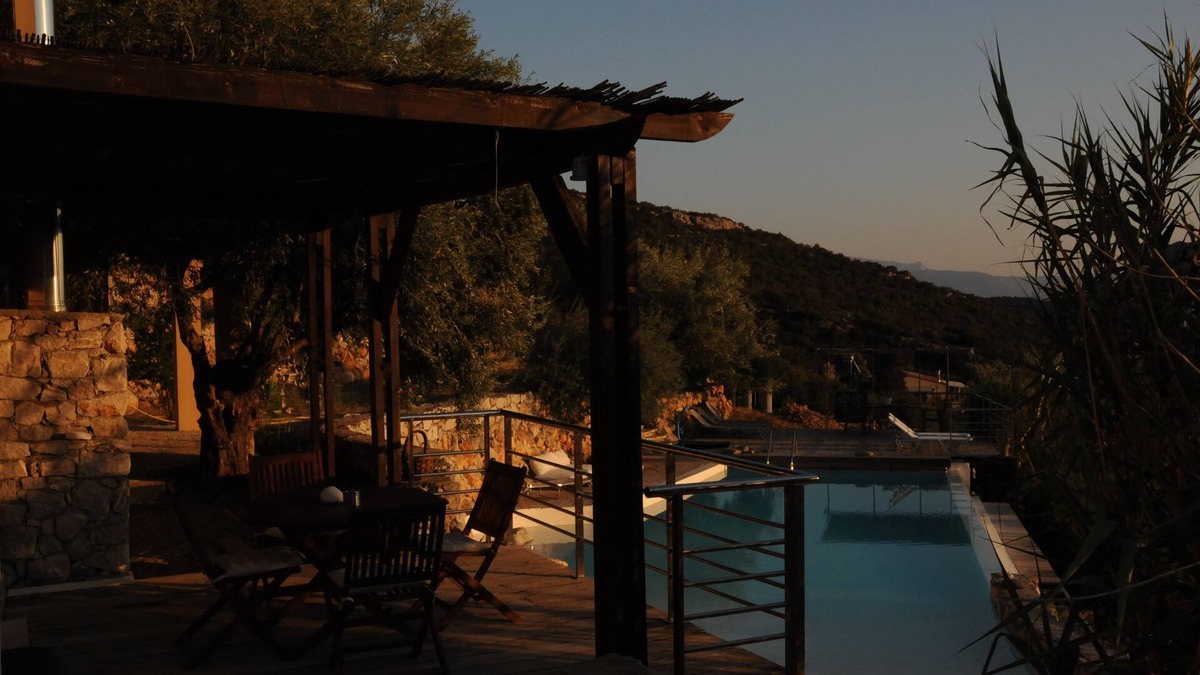 Alyki House | Melolia A2 holiday home with pool and fabulous views
