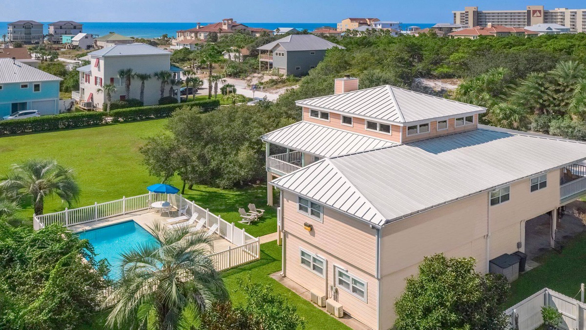 Tang-O-Mar House | Melomar – Updated Retreat with Private Pool, Beach Access & Golf Cart!