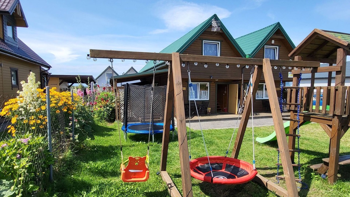 Sarbinowo Cabin | Merlin Cottage – For Families, Seniors, with Disability Features