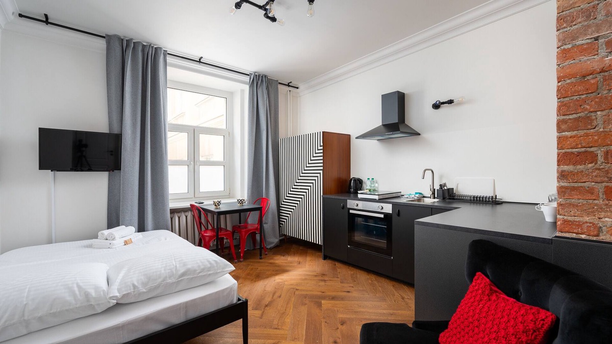 Nowa Praga Apartment | Metro Wileński Varsovia Studio #3