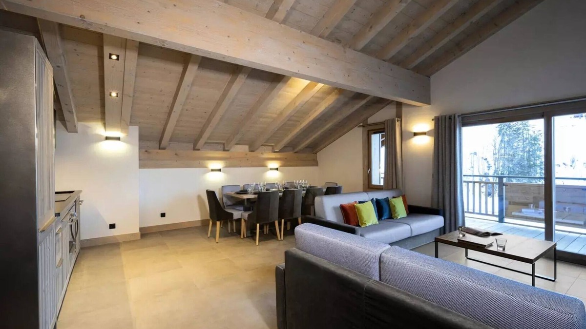 Le Grand-Bornand Apartment | MGM Hotels & Residences - Residence Le Roc des Tours * - 5 Room Duplex Apartment 10 People