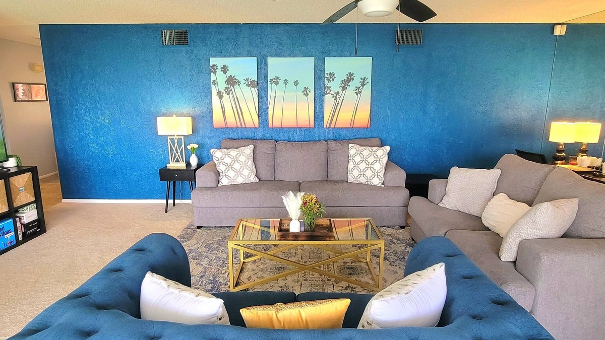 Indio Condo | Mid-Century 2bd/2ba Condo Sleeps 8, on Golf Course