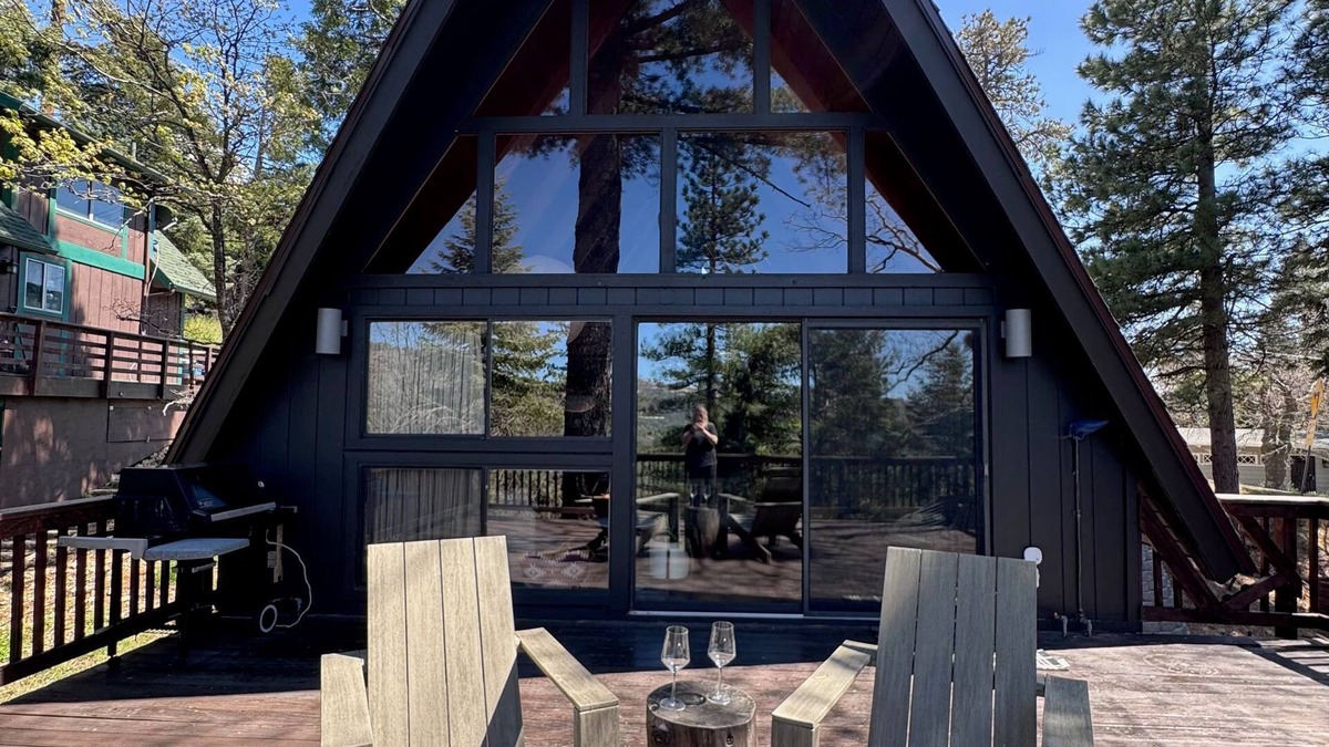 Running Springs Apartment | Mid-century Modern A-frame Time Capsule