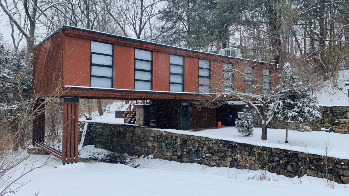 Wernersville House | Mid Century Modern Getaway with outdoor Hot Tub