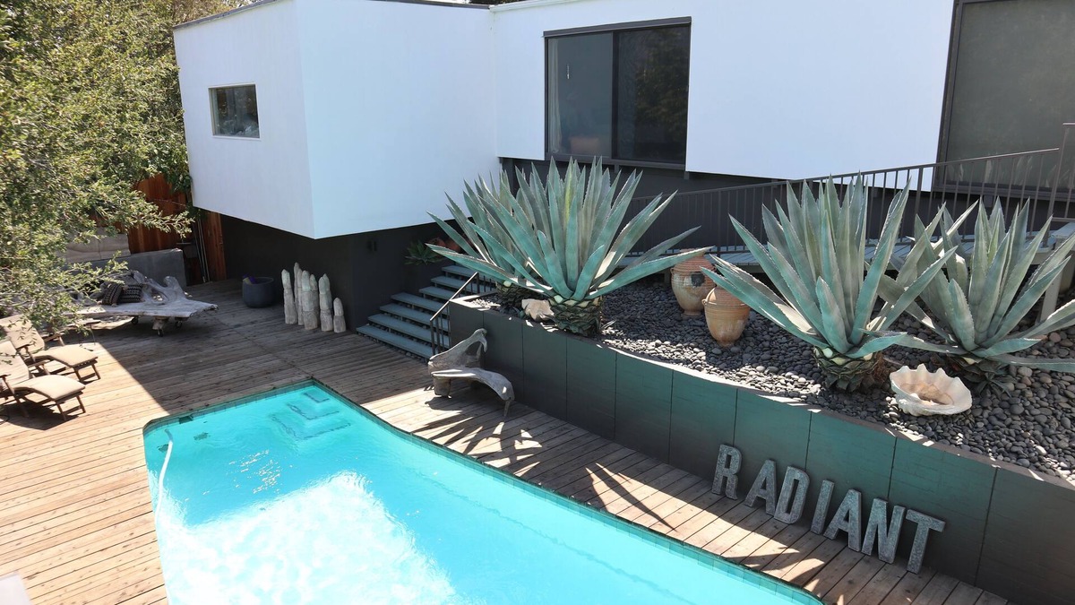 North Arroyo House | Mid-Century Modern, Zen Hideaway Hillside Home W/Private Canyon View.