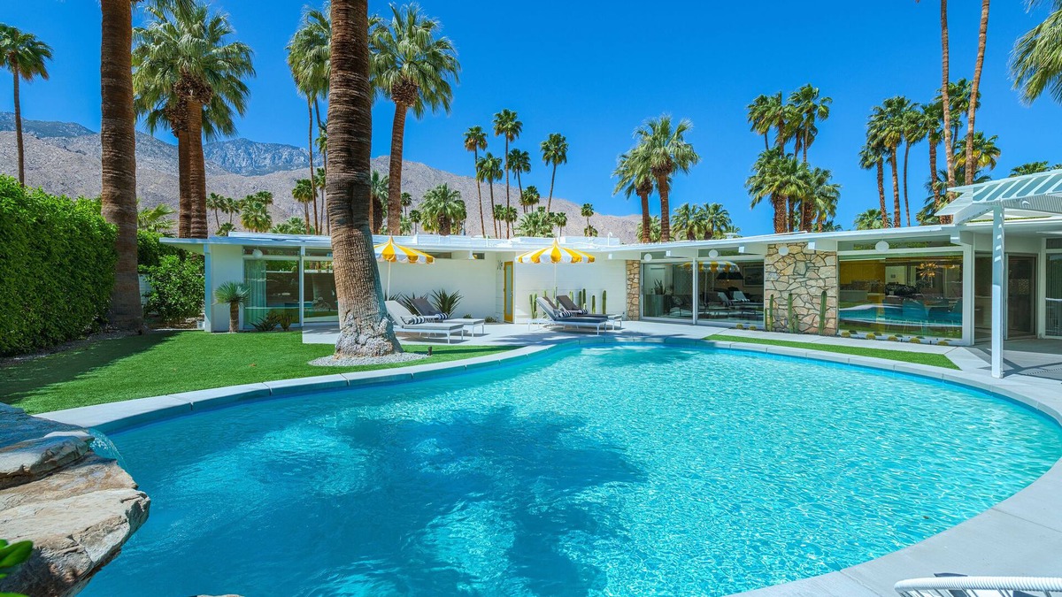 Deepwell Estates Villa | Midcentury Masterpiece in Deepwell Estates - Pool and View