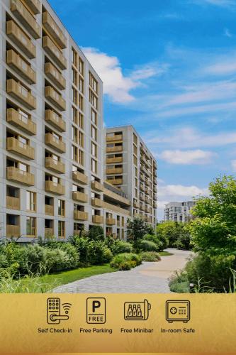 Aviatiei Apartment | Mido Aviatie Park Apartments with Private Parking & Self Check-in