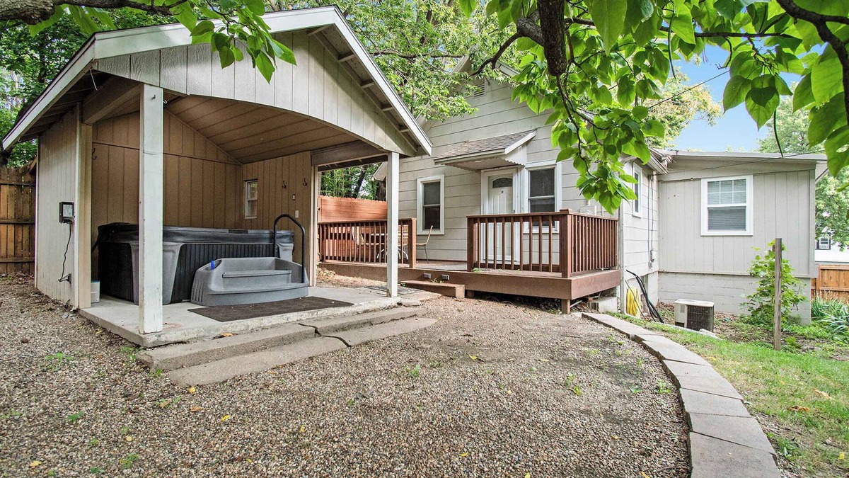 Benson House | Midtown Spot! Lovely Fenced Backyard & Hot Tub!