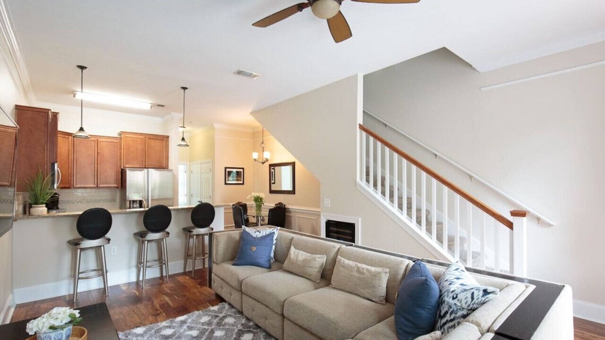 Governor's Walk Condo | Midtown Townhouse Close to Downtown Pets Welcome