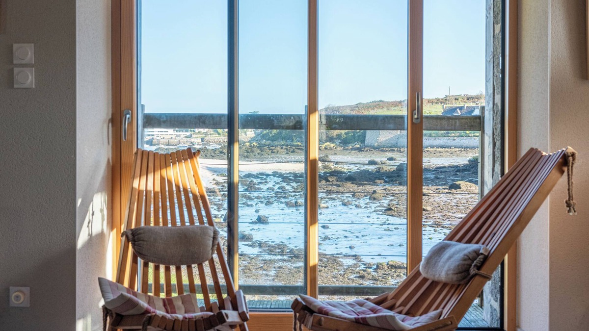 Landunvez House | Mill on the beach, sea view