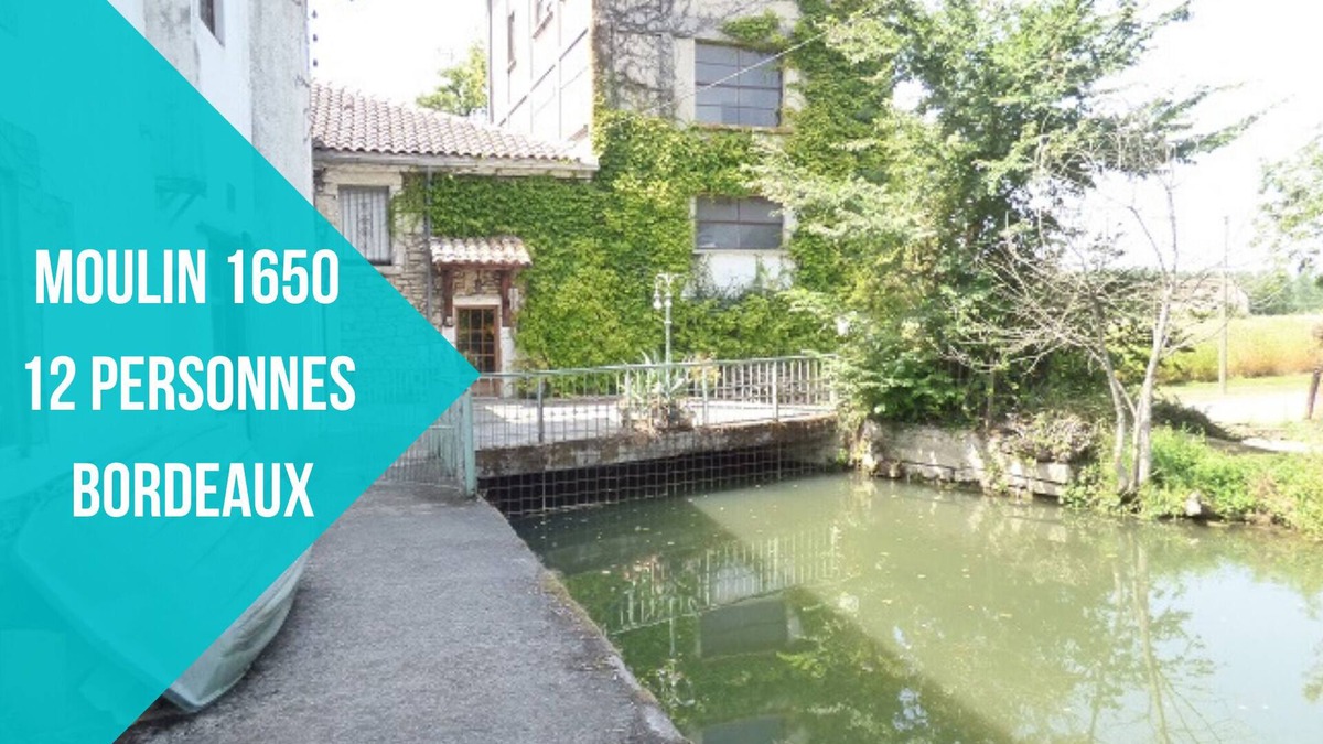 Bassanne House | Mill with swimming pool and sauna near Bordeaux