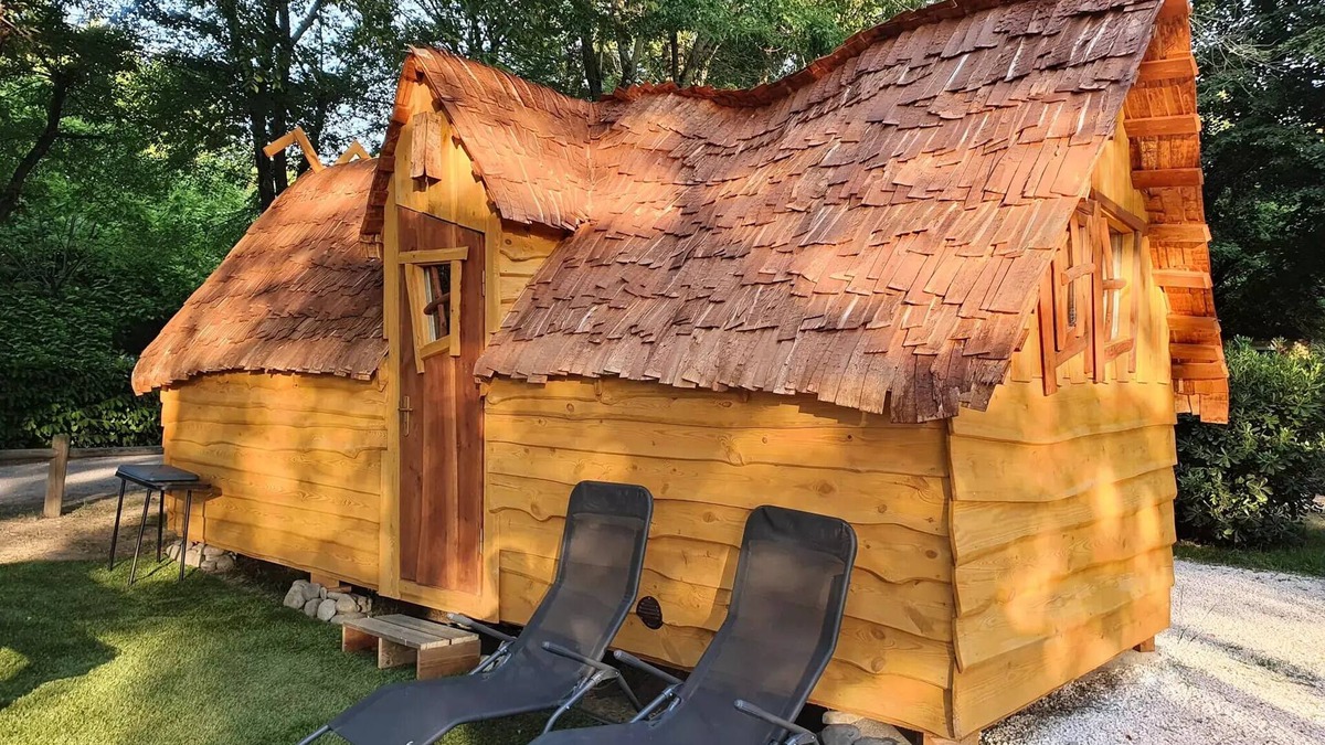 Martres-Tolosane Cabin | Mini Cabane Magic Insolite Premium 2 bis 4 Personen - 2 Pers. im Preis enthalten