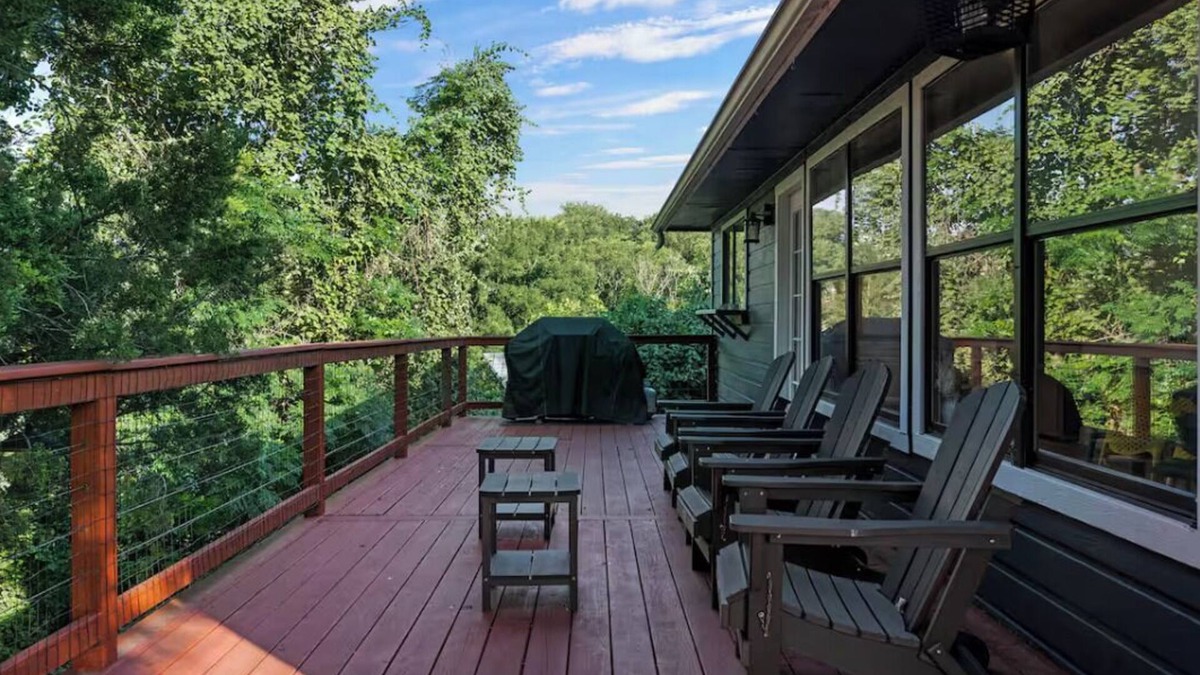 Apache Shores House | Mins from Lake Austin: 2 story, fully equipped 4bd house with creek & fire pit.