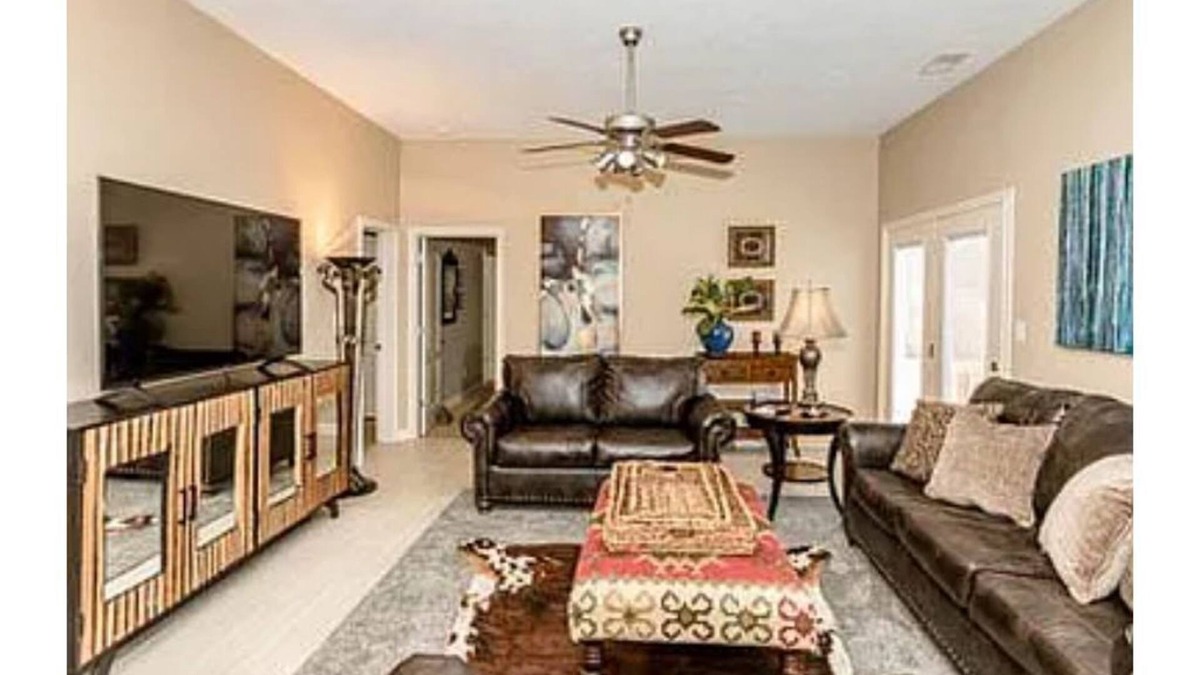 Frankfort House | Minutes away from major interstate with three bedrooms, three baths,