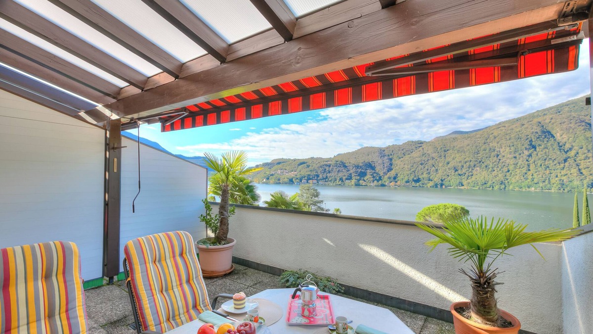 Morcote Apartment | Miralago Lakeview Morcote With Pool, Morcote, Switzerland
