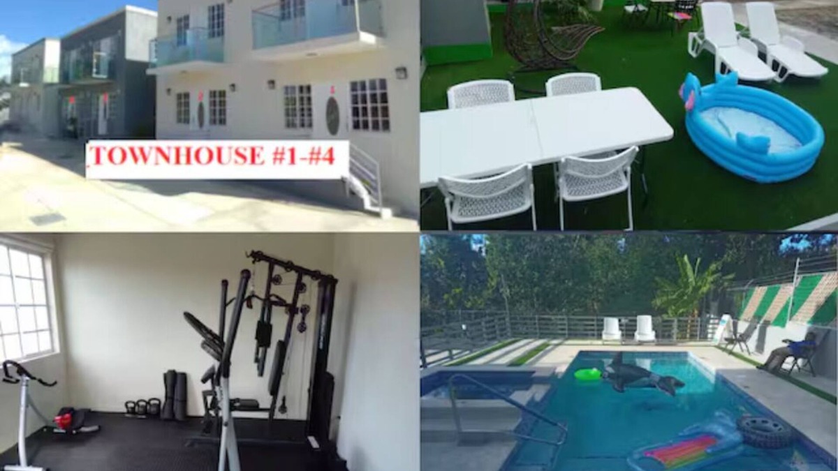 IronShore Estates House | MIRANDO PLACEn4X 2 BED 2 BATH TOWNHOUSE #1-4 GYM+POOL+HOT TUB Sleep 30 PEOPLE