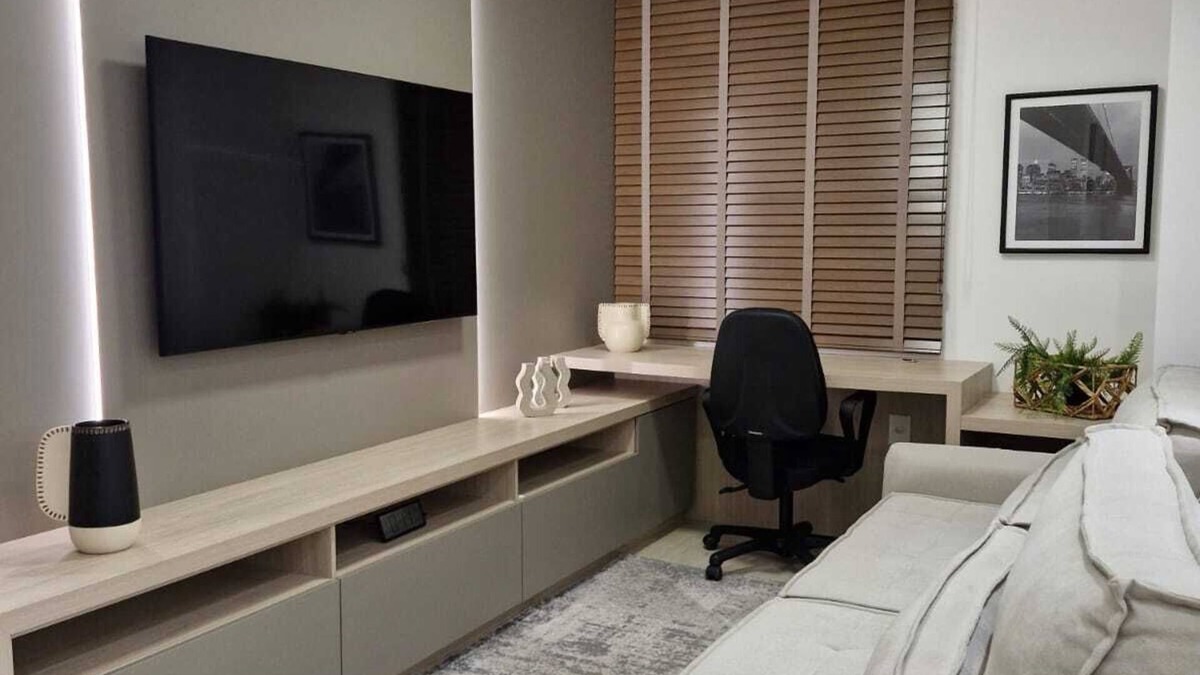Maringa Apartment | Misano Building, 2 Bedrooms (1st), AC, 2 WC, 2 Parking Spaces, Full Leisure, Zone 08, Maringa