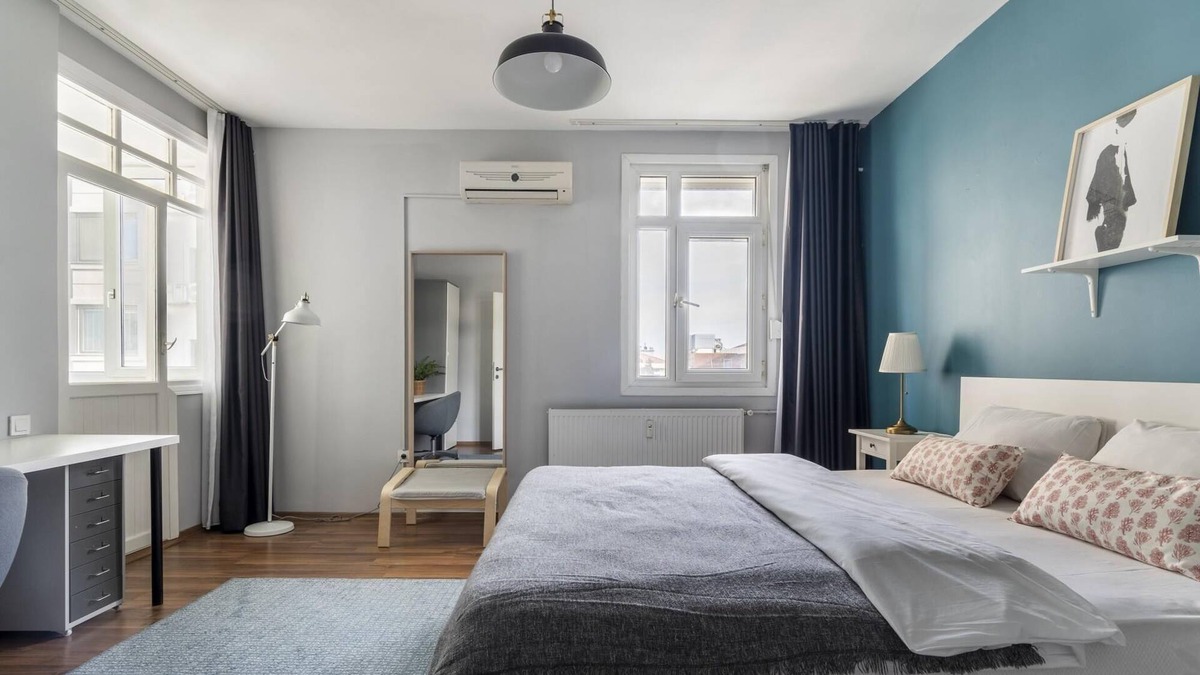 Goztepe Apartment | Missafir Sleek Flat with Balcony on Bagdat Street