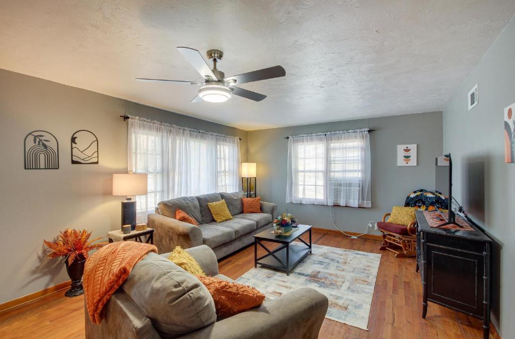 Nevada House | Missouri Escape with Furnished Patio, Near Downtown!
